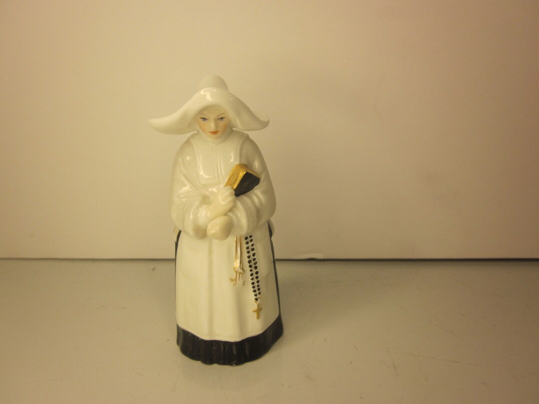 Royal Worcester Nun Monk Candle Snuffer Royal Worcester Etsy