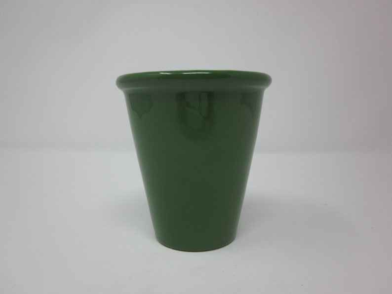 Val Do Sol Green Pottery Vase Made in Portugal Vintage Val Do Etsy