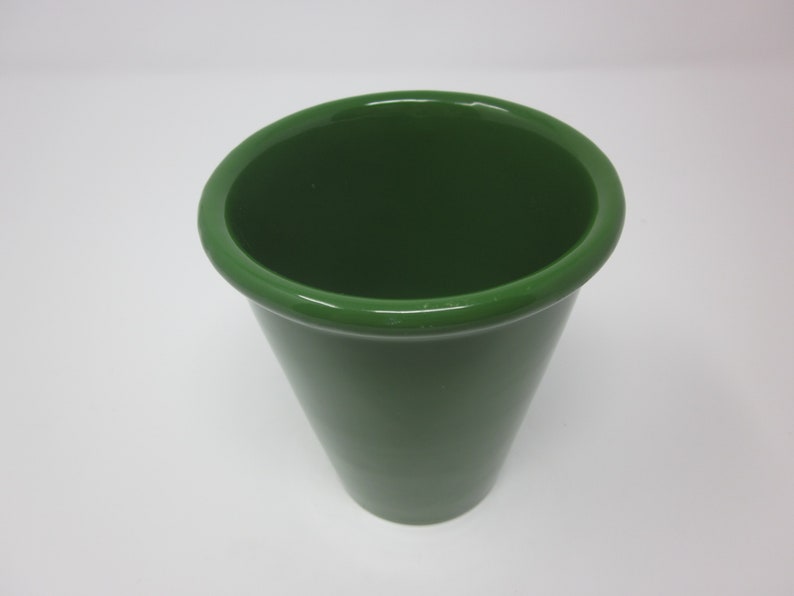 Val Do Sol Green Pottery Vase Made in Portugal Vintage Val Do Etsy