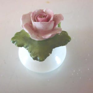 Aynsley pink porcelain rose bouquet Aynsley flowers, china flowers, bone china floral figurine Aynsley England