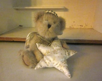 Boyds Bears エンジェルベア：Celana Celeste Angelwish、スターぬいぐるみ
