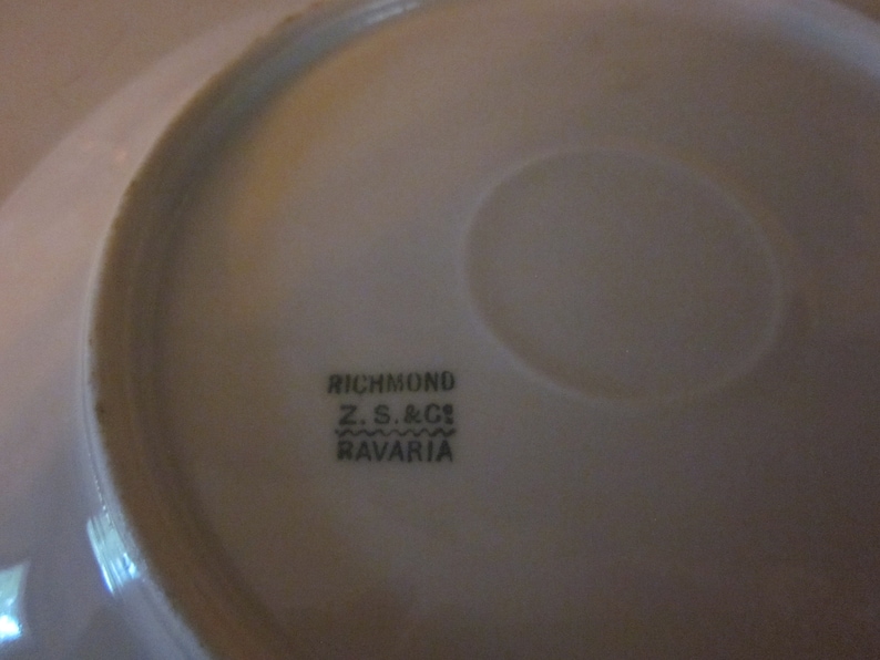 ZS & Co scherzer Bavaria richmond Bread Plate - Etsy