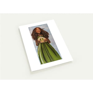 Lot de 10 cartes de voeux Fille du Roi - Joyeuses et personnalisées - Lot de 10 cartes de remerciement pour mariage