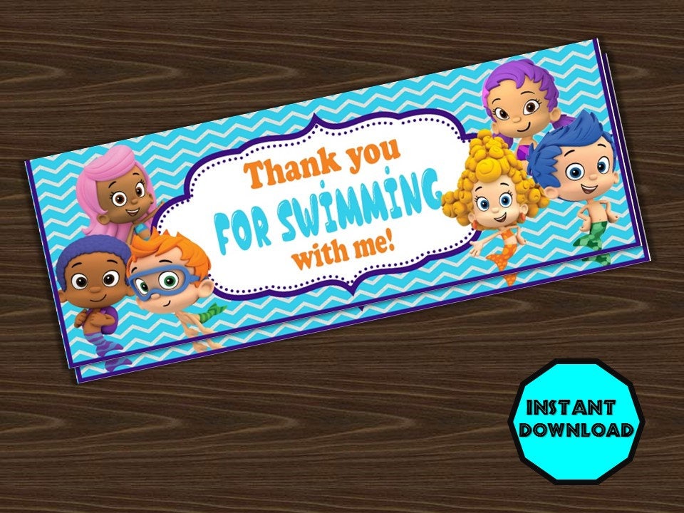 Bubble Guppies Birthday Bubble Guppies Party Bubble Etsy