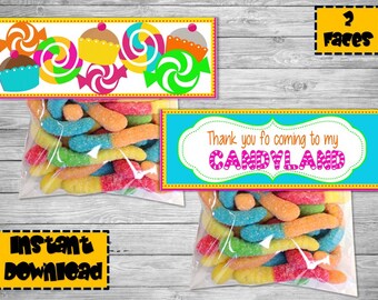 Candyland printables | Etsy