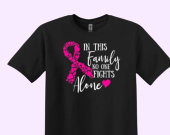 Breast Cancer Support Shirt | Cancer Family Tee