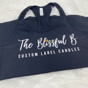 Custom Business Logo Flowy Tank Top