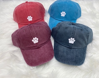 Paw Print Hat | Dog Hat | Dog Mama Hat