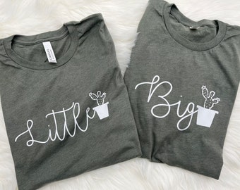 Cactus Big Little Reveal Tee | Cactus Big Little Shirts | Big Little Tee | sorority family shirts | sorority big little reveal