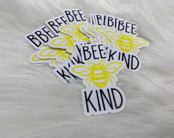 Bee Kind Sticker | Bee Sticker | Kindness Sticker