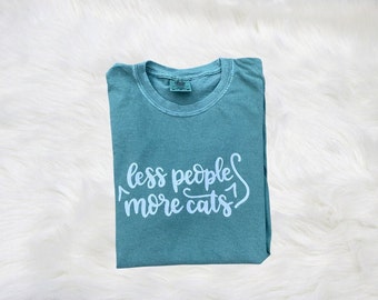 More Cats Less People T-Shirt | Cat Tee