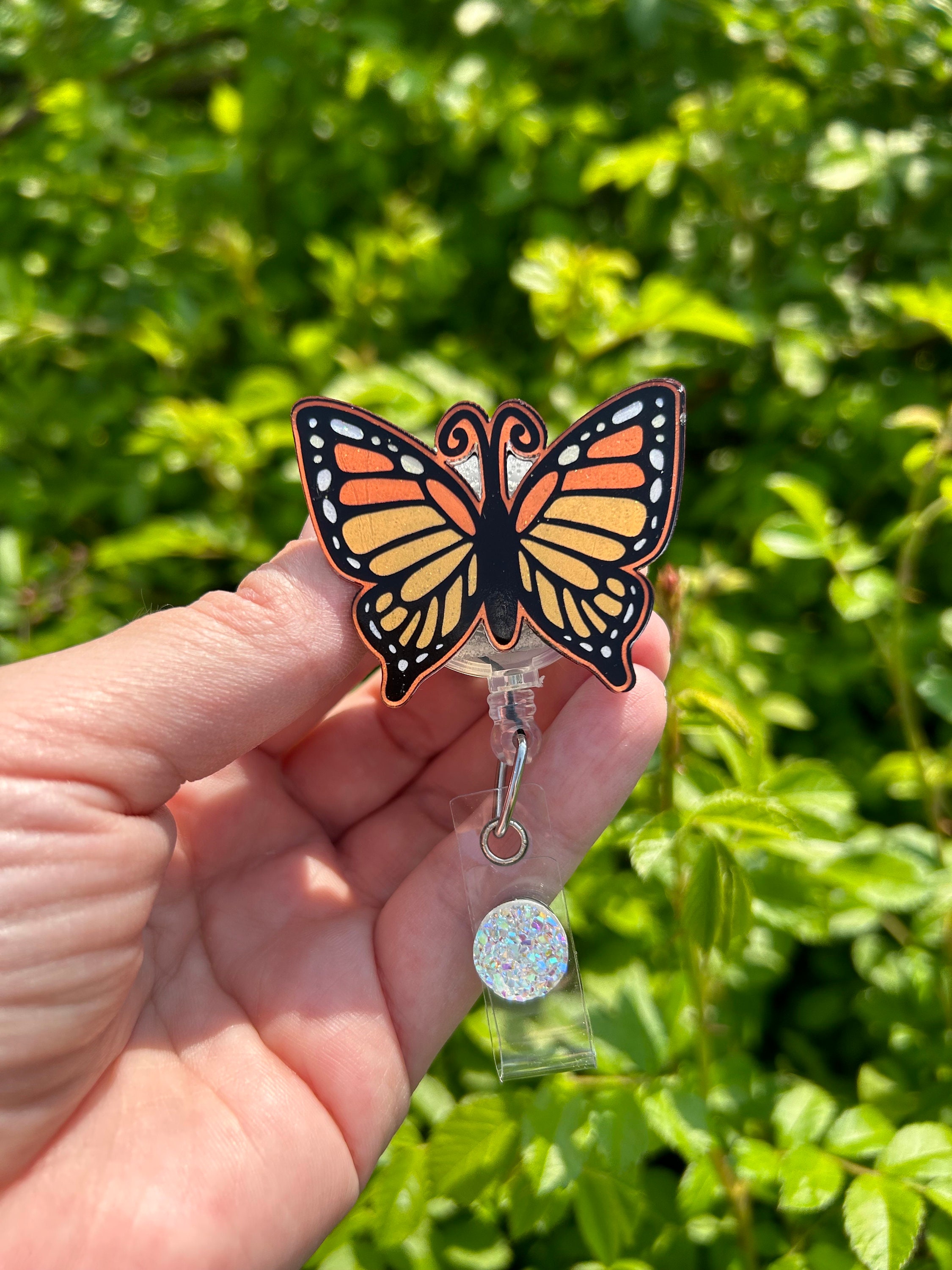 Monarch Butterfly Badge 