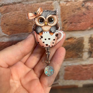 Owl Badge Reel 