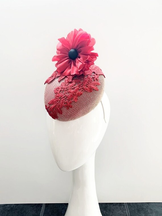 red hats and fascinators