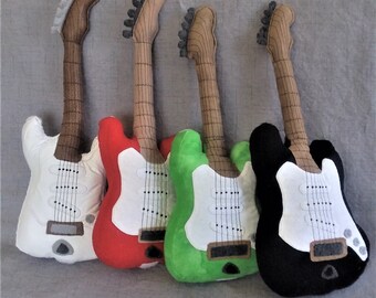 Rocker Ready - Stuffed Guitars with adjustable straps