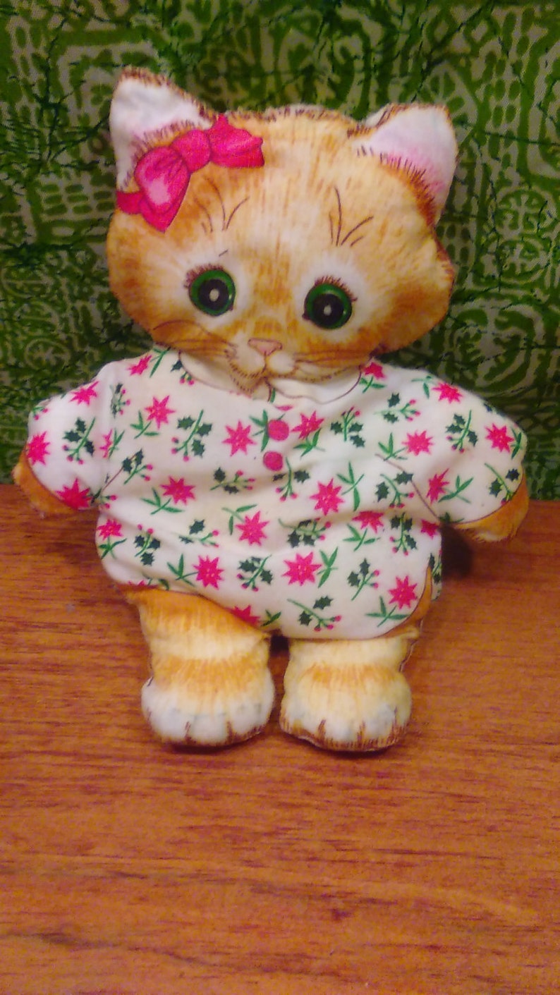 vintage cat doll