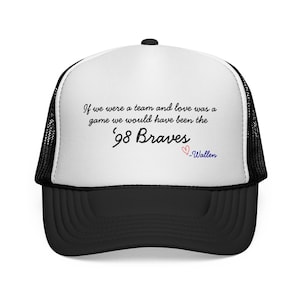98 Braves Trucker Hat Morgan Concert