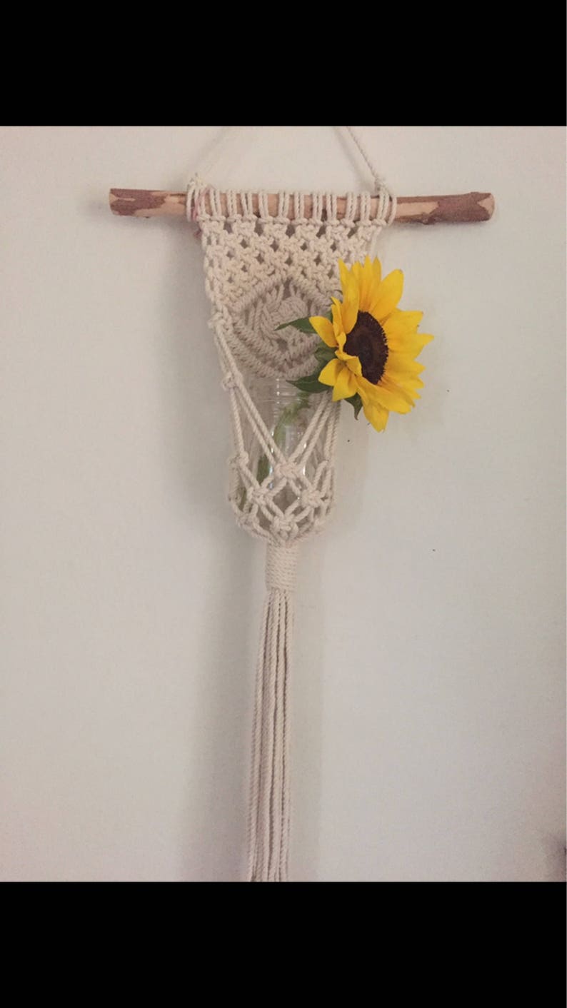 Macrame Wall Plant Hangers The Groupie Collection Hanger Jar Holder Small