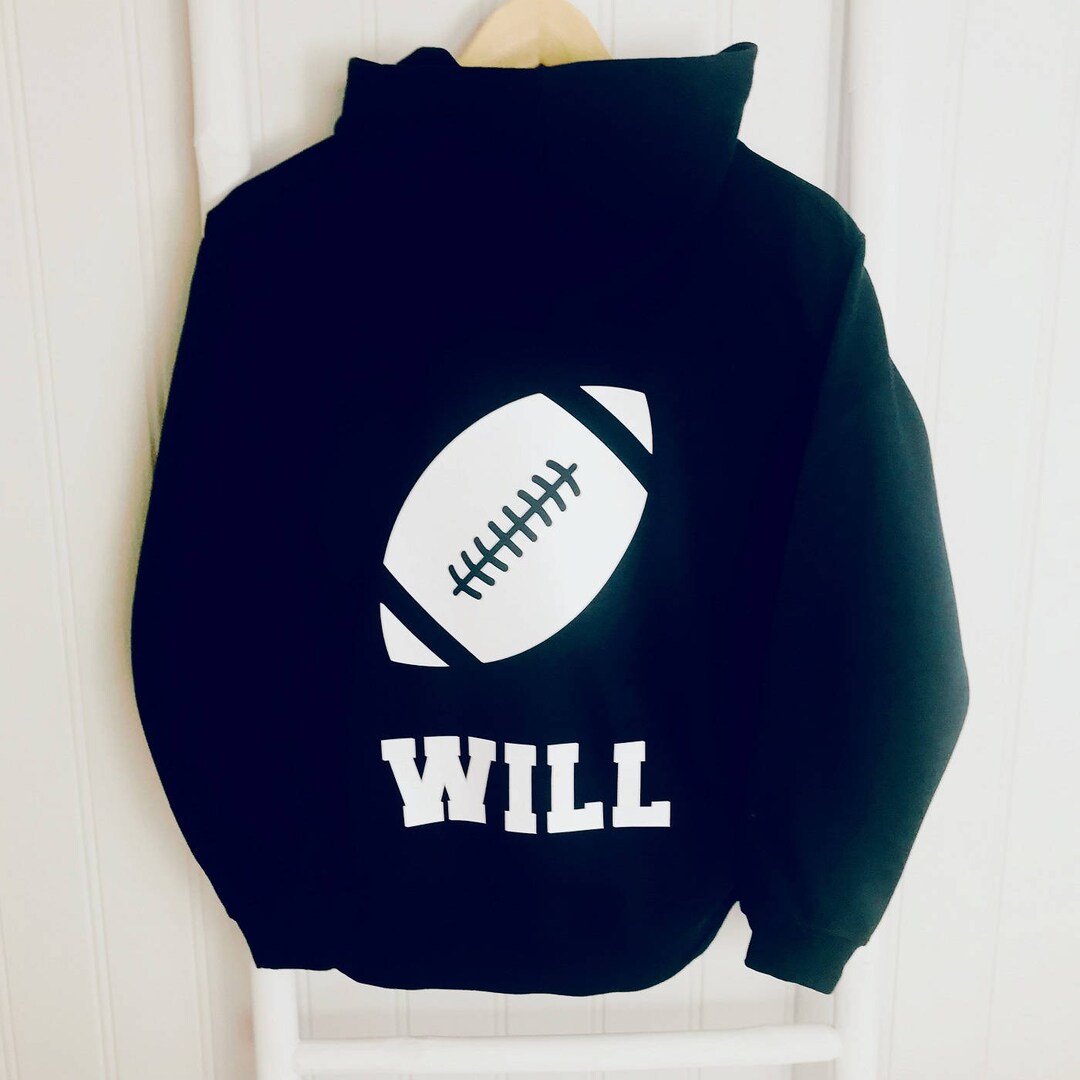 Boys Hoodie, Activity Hoodie, Personalised Hoodie for Rugby, Football ...