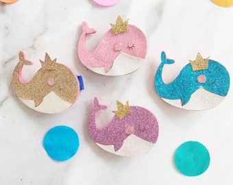 Sparkly Dolphin Hair Clip in Gold