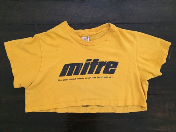 1970s Smoking Hot Vintage Mitre Crop Top