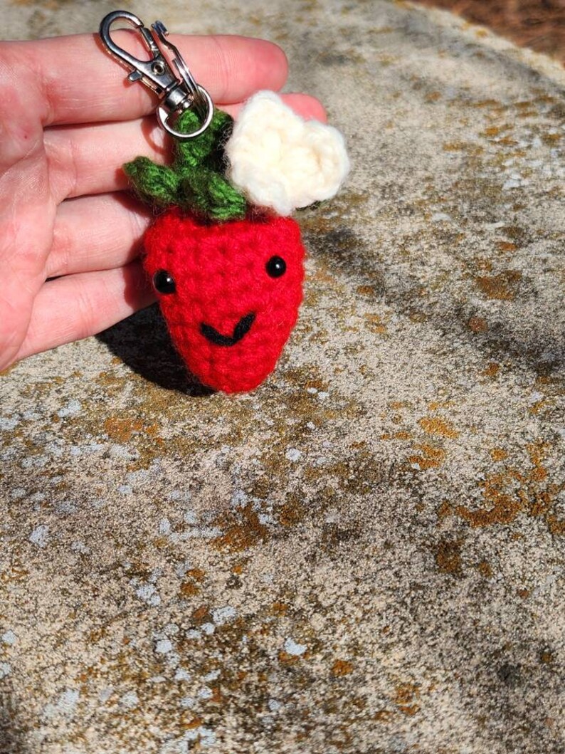 Amigurumi Keychains Handmade Crochet Frog/toad Mushroom Etsy