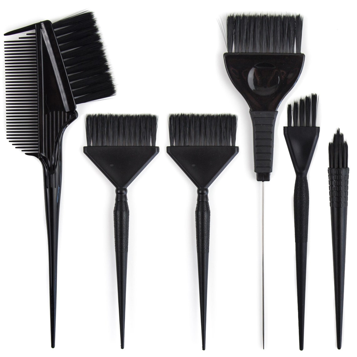 Ultimate Hair Dye Brush Set 6 Color Brushes for Hair Salon Etsy