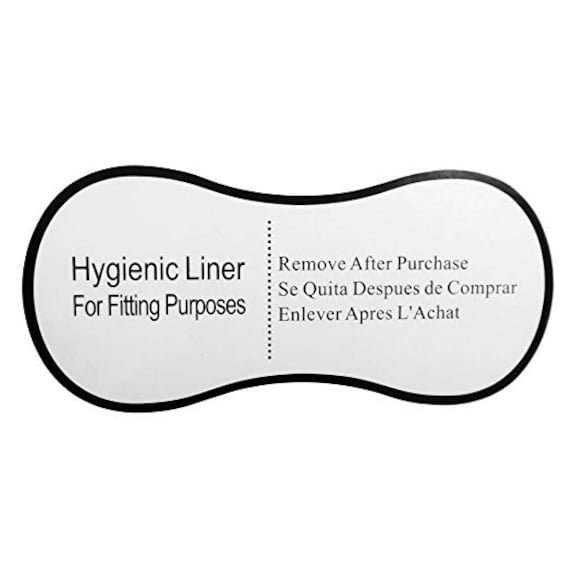 500 Hygiene Protection Adhesive Labels for Swimwear//Underwear Black Print