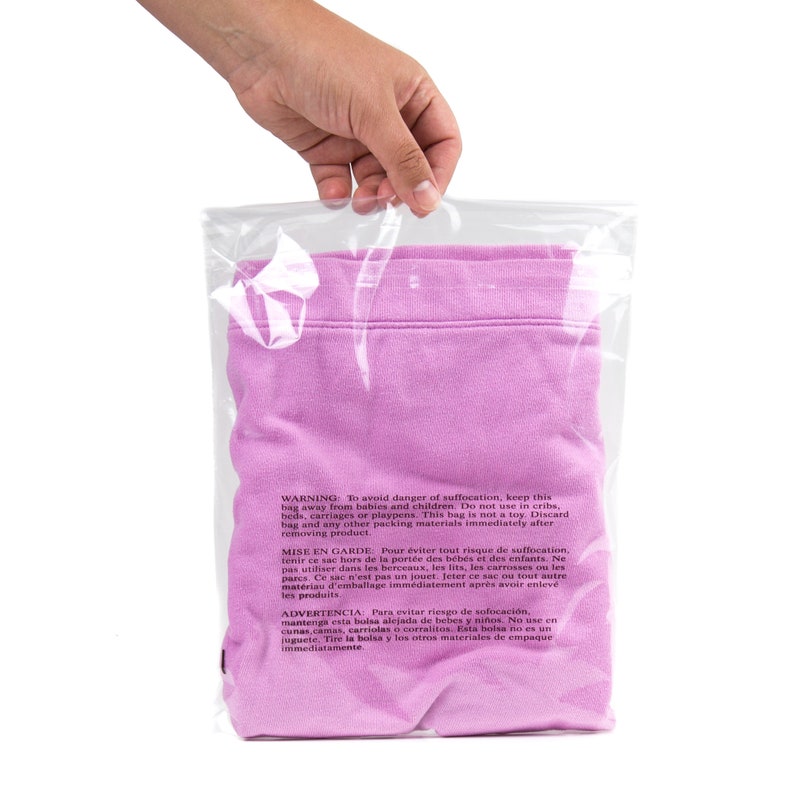 Poly Bags 9x12 Pack of 200 Clear Poly Bags with Etsy