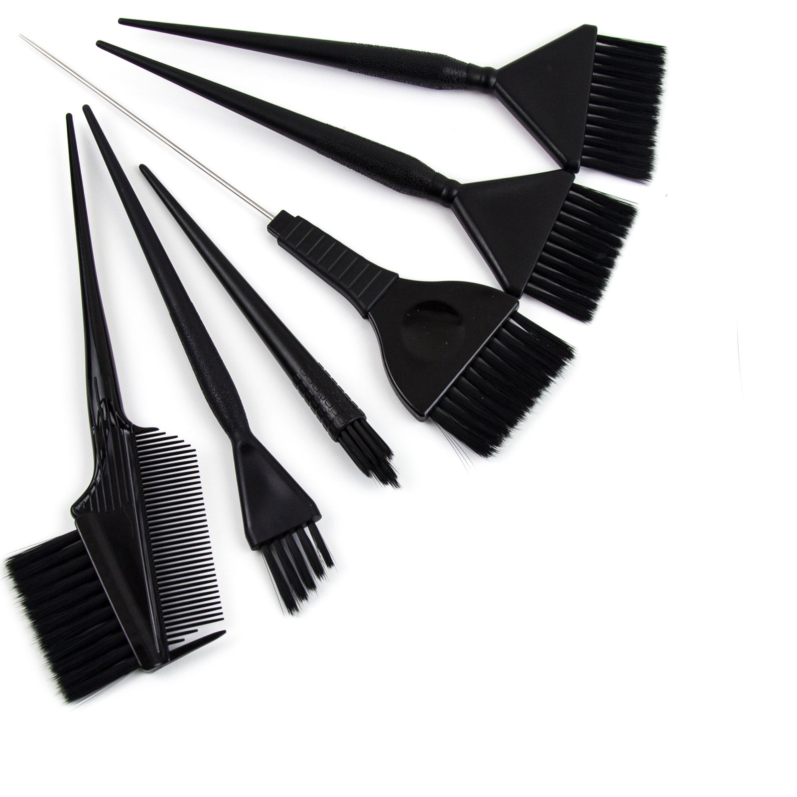 Ultimate Hair Dye Brush Set 6 Color Brushes for Hair Salon Etsy
