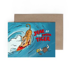 Year of the Tiger Greeting Card / Made in Hawaii
