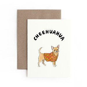 Cheehuahua Card / Made in Hawaii