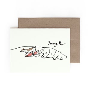 Hang Paw Greeting Card / Made in Hawaii
