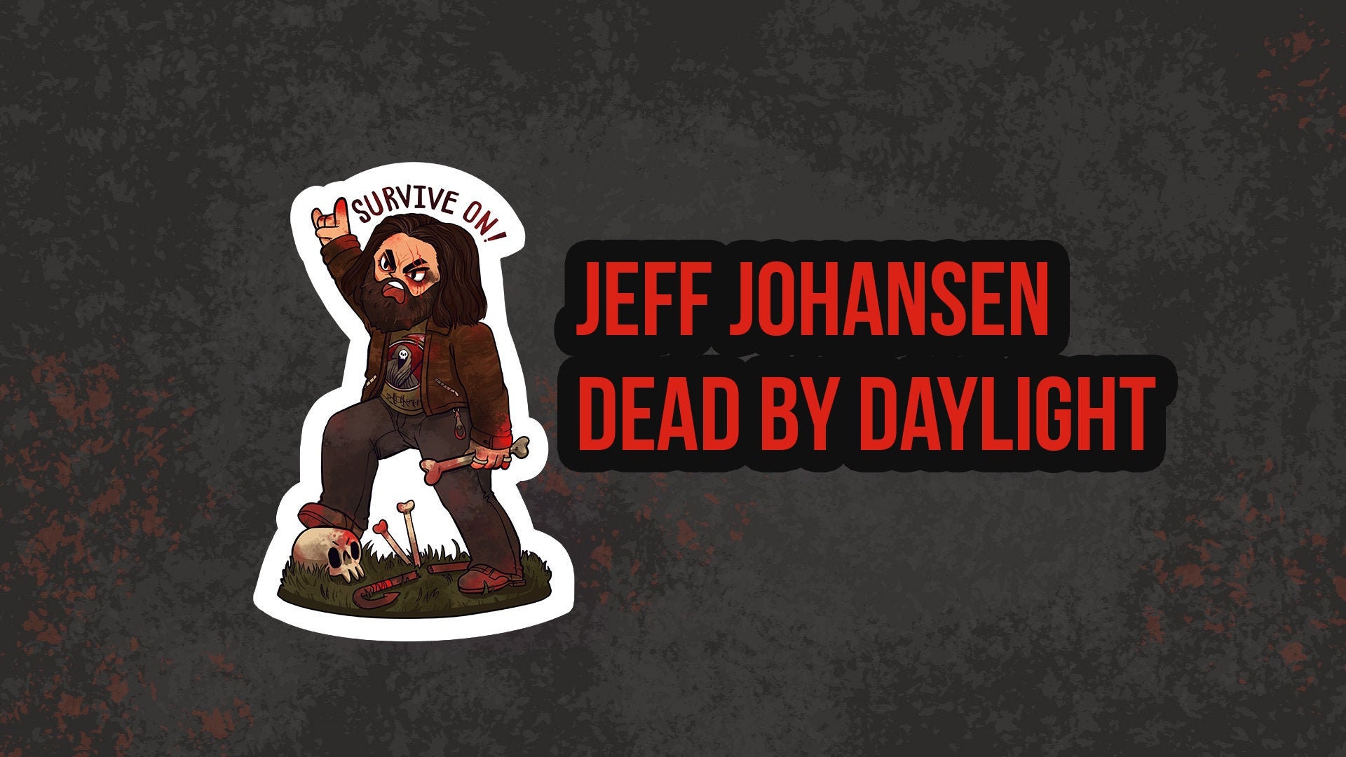 Survival Jeff Johansen From Dead By Daylight Etsy