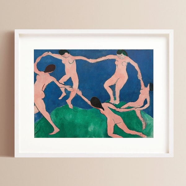 Dance I | Henri Matisse | Museum Printable Wall Art | Matisse Print | Poster | Vintage Wall Art | Famous Art Print | Digital Download