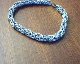 Armadura acero inoxidable Byzantine pulsera