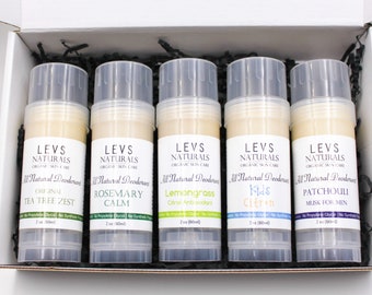 Organic Deodorant Family Pack | Natural, Aluminum-Free Scents