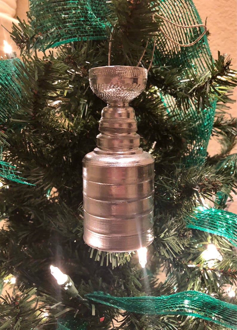 Stanley Cup Christmas Ornament 3D Printed Hockey Ornament Etsy