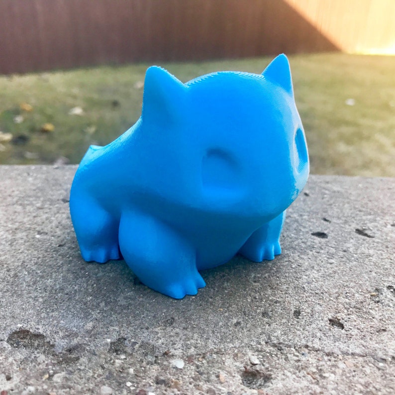 Bulbasaur Pokemon Succulent Planter Pot 3D Printed high Res Etsy