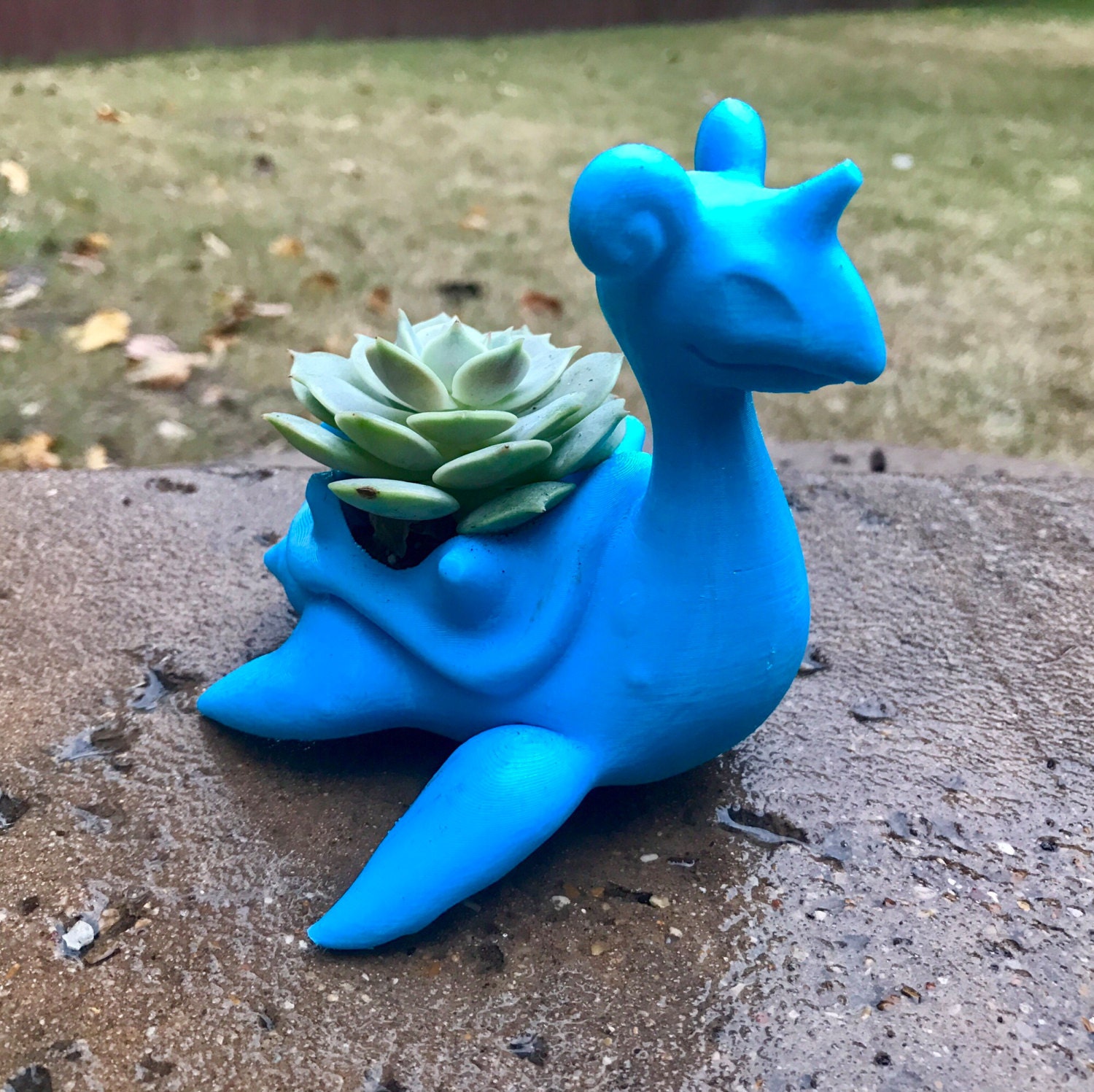 lapras pokemon succulent planter