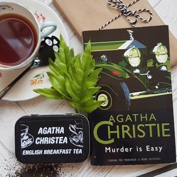 Book Lovers Gift - Agatha Christie Gift  - Murder Mystery Gift - Vintage Paperback Book