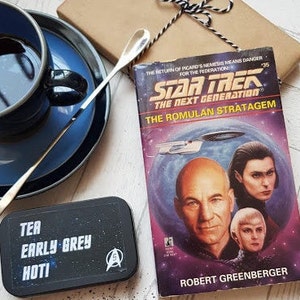 Sci-Fi Lovers Gift - Star Trek Gift  - Star Trek The Next Generation - Geeky Gift - Vintage Paperback Book
