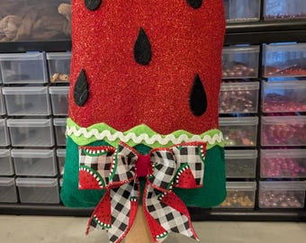 adorno para corona de paletas heladas de sandía