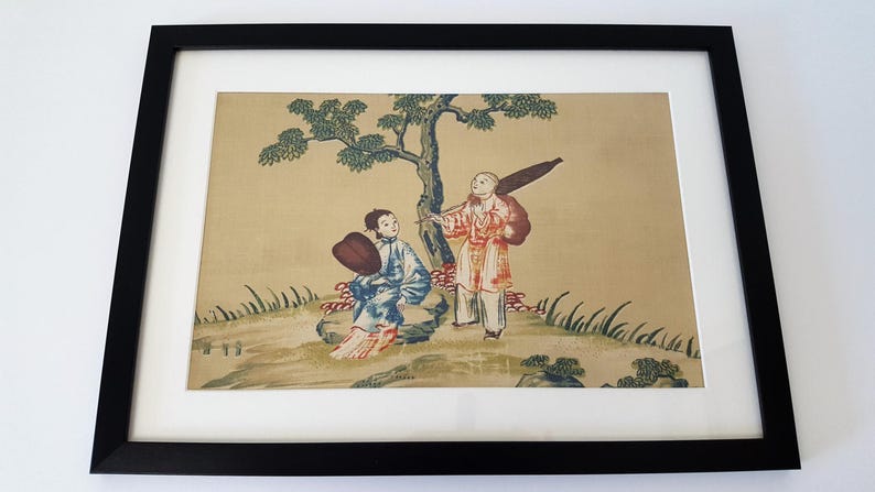 Textile Art Handmade Decorative The Floating Pavilion Fabric Image 0