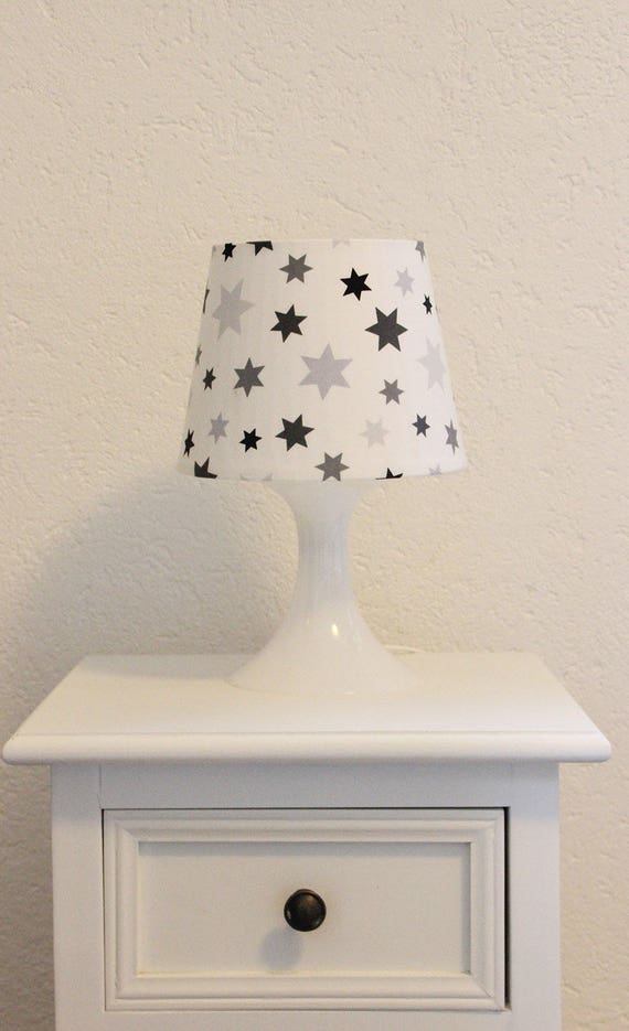 Unique Table Lamp Bedside Lamp Mini Sparkling Stars Etsy