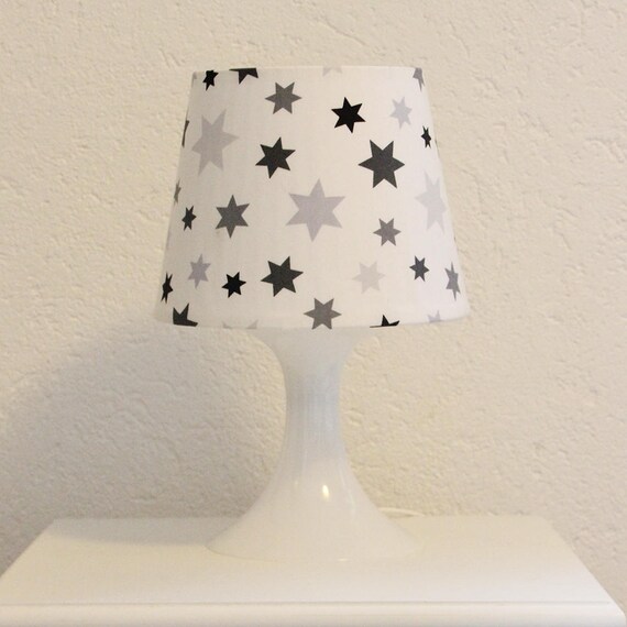 grey star bedside lamp