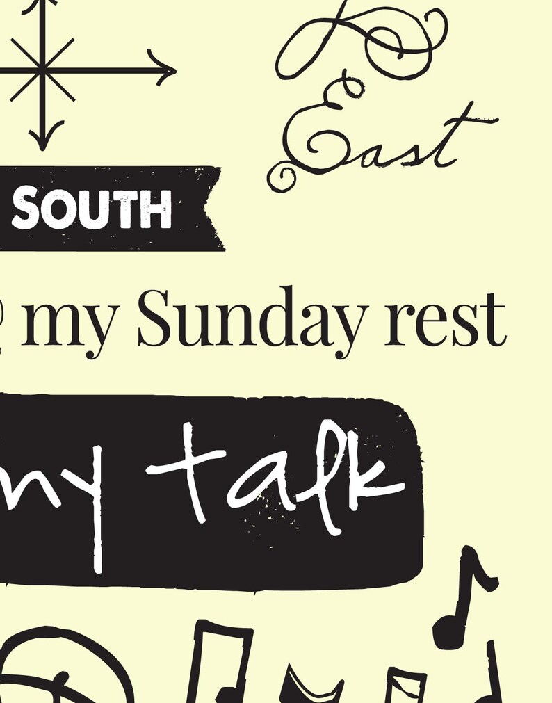 INSTANT DOWNLOAD 8x10 inch Stop All the Clocks poetry Etsy