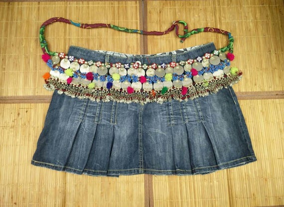 Afghan Kuchi Tribal Belt Vintage  Coins Handmade … - image 1