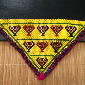 1 Dress Patch Belly Dancing Costume Supply DIY Afghan Kuchi Tribal Handmade Vintage Antique Banjara Sew On Bohemian Clothing Sewing Findings