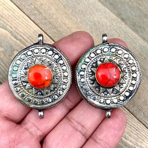 2 Vintage Style Stecker DIY Kostüm Design Alte Antik Design Charms Afghan Kuchi Tribal Links Ethnische Anhänger Boho Schmuck Zubehör